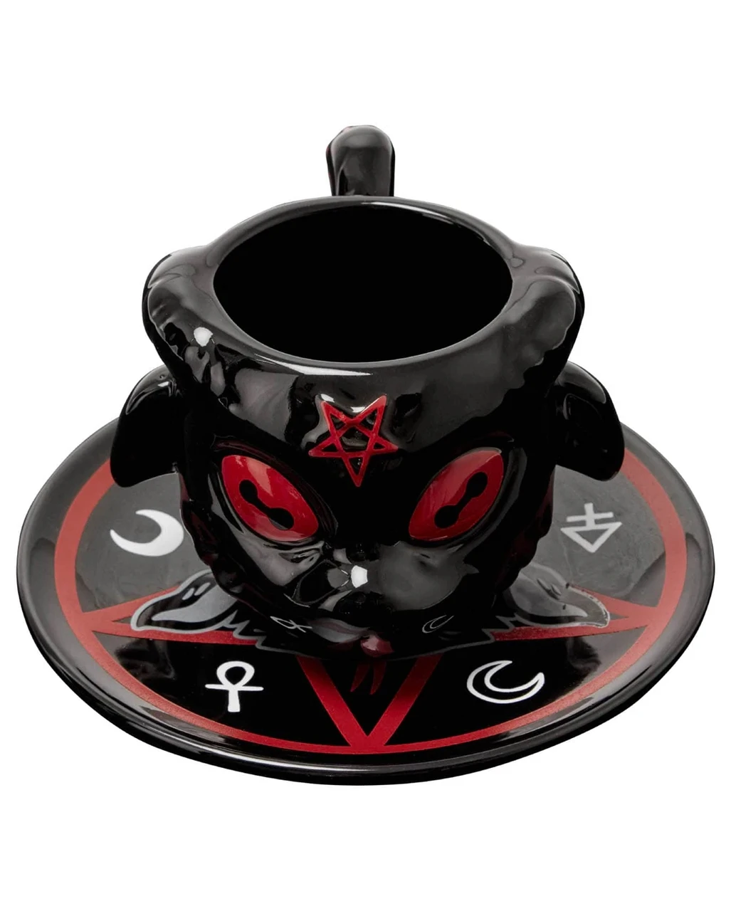 Baphomet Tasse & Untertasse KILLSTAR 3 Baphomet Tasse & Untertasse KILLSTAR