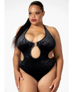 Barbarella Halter Bodysuit KILLSTAR -Halloween Kostüme Rabatte killstar barbarella halter bodysuit killstar gothic body leo print bodysuit gothic fashion 53343 3