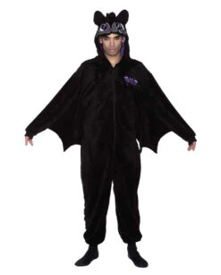 Bloodsucker Onesie Mit Mütze KILLSTAR -Halloween Kostüme Rabatte killstar bloodsucker onsie mit kapuze fledermaus onsie gothic bekleidung tierkostuem 50873 04
