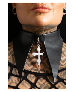 Cathedral Halsband KILLSTAR -Halloween Kostüme Rabatte killstar cathedral choker killstar cathedral halsband gothic mode gothic accessoire 51918 03