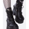 Coffin Sleep Stiefel KILLSTAR -Halloween Kostüme Rabatte killstar coffin sleep boots gothic stiefel killstar mode kaufen gothic fashion kaufen 51916 01