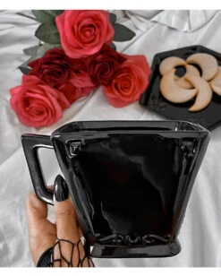 Coffin Teetasse KILLSTAR -Halloween Kostüme Rabatte killstar coffin teetasse killstar coffin teacup gothic tasse sargform gothic geschirr 54037 2