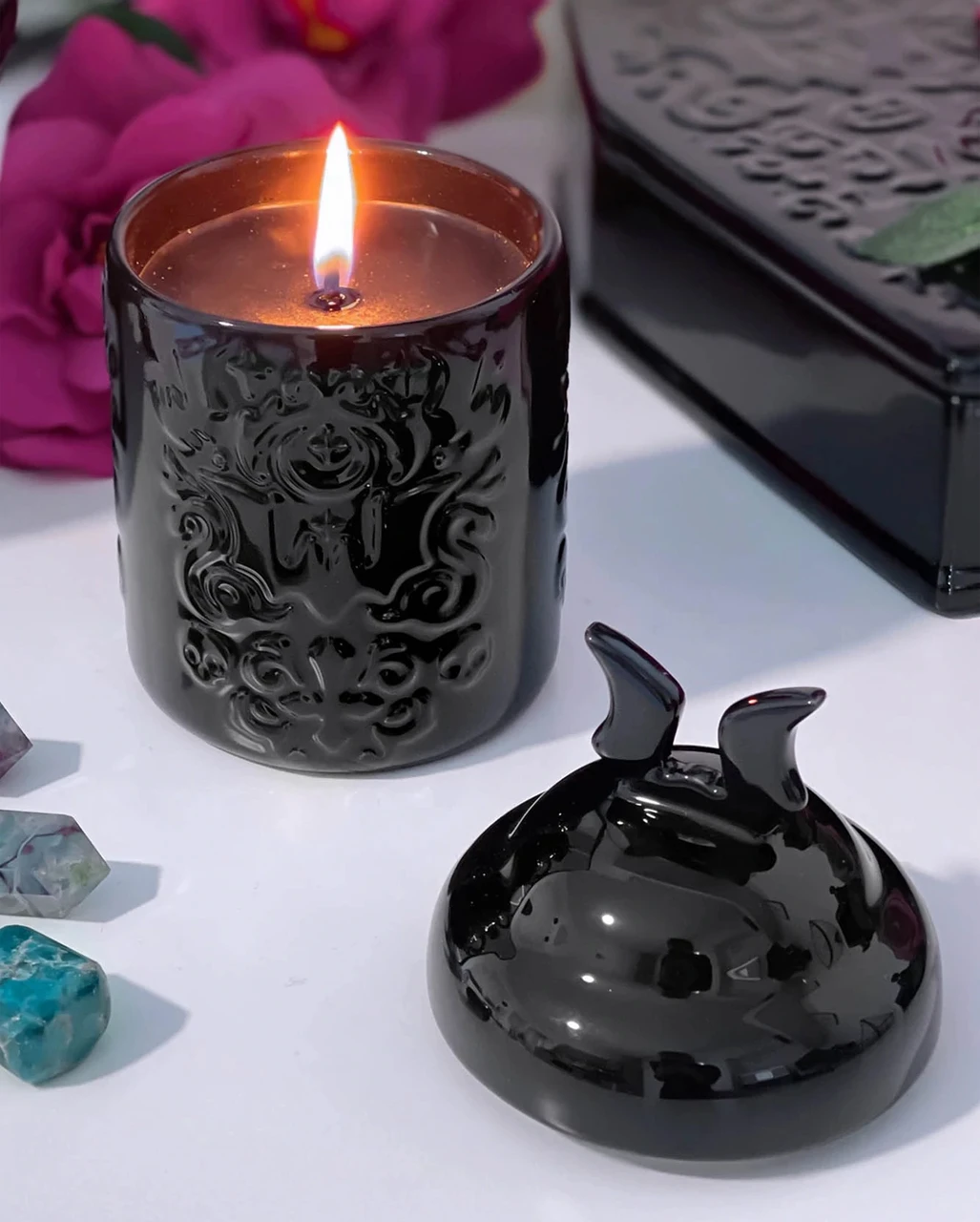 Daemon Boudoir Kerze Im Glas KILLSTAR 4 Daemon Boudoir Kerze Im Glas KILLSTAR – Bild 2