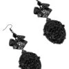 Damsel Ohrringe KILLSTAR -Halloween Kostüme Rabatte killstar damsel ohrringe killstar damsel earrings gothic ohrringe schmuck geschenkidee 52239
