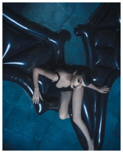 Dark Waters XL Luftmatratze KILLSTAR -Halloween Kostüme Rabatte killstar dark waters xl luftmatratze killstar pool float gothic geschenke und wohnaccessoires 50765