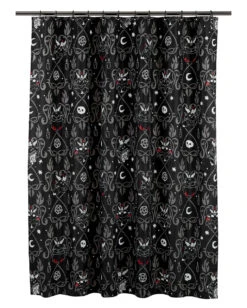 Devils Details Duschvorhang KILLSTAR