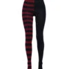 Ella Strumpfhose Mit Streifen KILLSTAR -Halloween Kostüme Rabatte killstar ella strumpfhose mit streifen killstar ella tights gothic mode gothic accessoire 51036 01