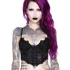 Fledermaus Spitzen Bustier KILLSTAR 2 Fledermaus Spitzen Bustier KILLSTAR -Halloween Kostüme Rabatte killstar fledermaus spitzen bustier killstar fang lace bustier killstar dessous gothic mode 51379 01