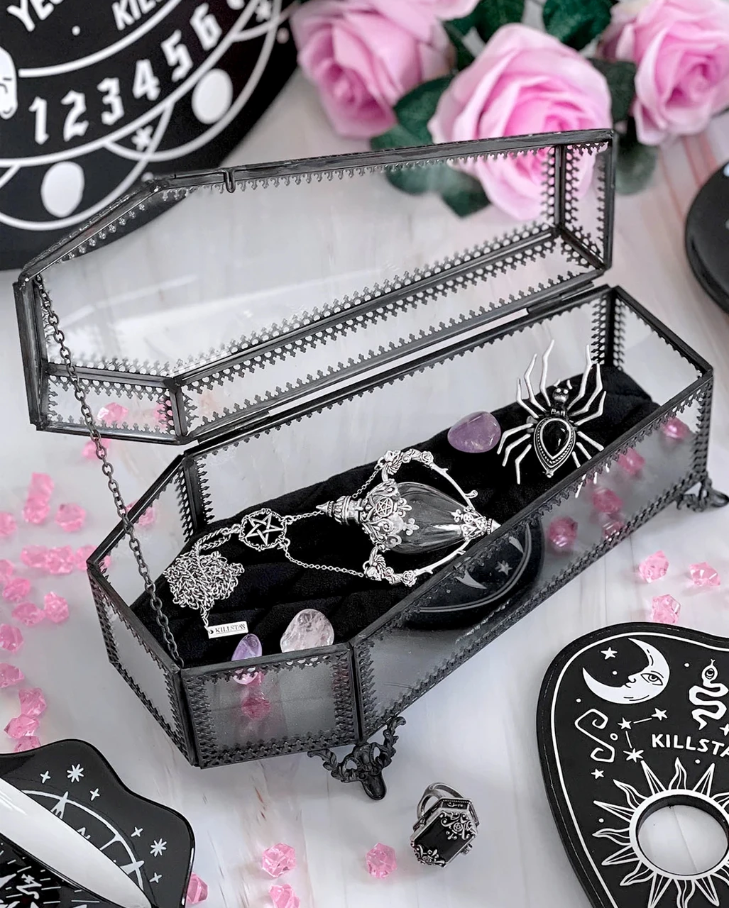 Glas Sarg Schatulle KILLSTAR 4 Glas Sarg Schatulle KILLSTAR – Bild 2