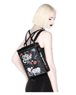 Goth Crunch Rucksack KILLSTAR -Halloween Kostüme Rabatte killstar goth crunch rucksack killstar goth crunch backpack gothic accessoire gothic mode 51896 01