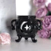 Hexenkessel Duftöl Lampe KILLSTAR -Halloween Kostüme Rabatte killstar hexenkessel duftoel lampe gothic cauldron oil burner lamp halloween und wicca geschenkartikel 51232