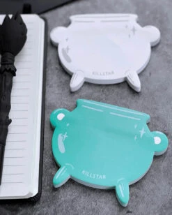 Hexenkessel Haftnotiz KILLSTAR -Halloween Kostüme Rabatte killstar hexenkessel haftnotiz cauldron shape sticky notes gothic und halloween geschenkartikel 51945 2