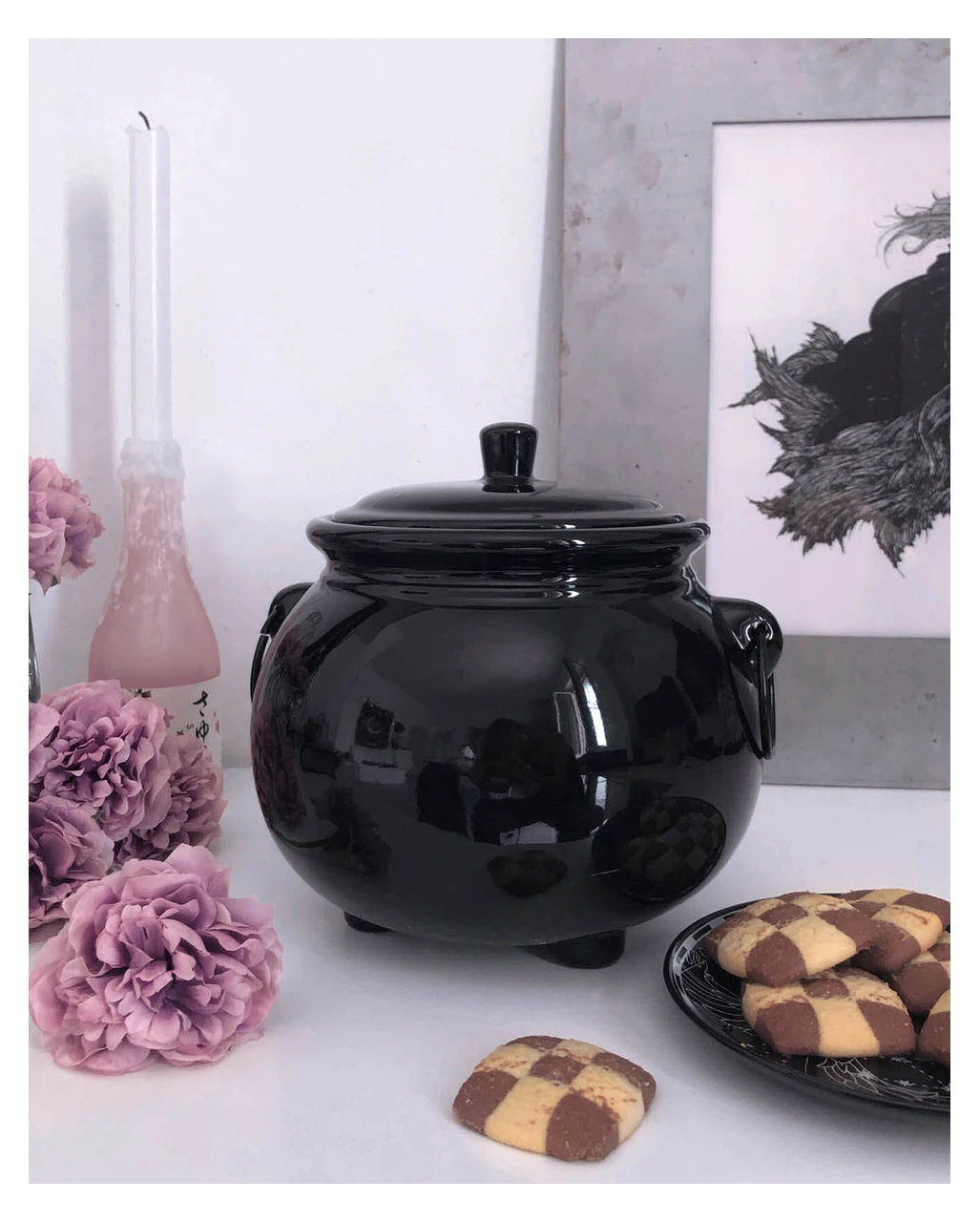 Hexenkessel Keramik Keksdose KILLSTAR 4 Hexenkessel Keramik Keksdose KILLSTAR – Bild 2