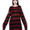 Krueger Strickpullover KILLSTAR -Halloween Kostüme Rabatte killstar krueger strickpullover soft knit sweater gothic fashion und zubehoer gothic shop 51982