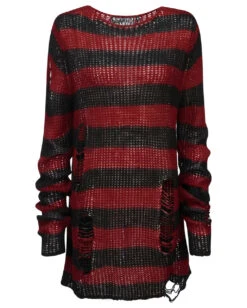 Krueger Strickpullover KILLSTAR -Halloween Kostüme Rabatte killstar krueger strickpullover soft knit sweater gothic fashion und zubehoer gothic shop 51982 5
