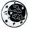 La Luna Badezimmer Vorleger KILLSTAR -Halloween Kostüme Rabatte killstar la luna baezimmer teppich killstar la luna bathroom rug gothic homeware 51608 01