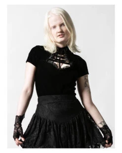 Malady Lace-Up Top KILLSTAR