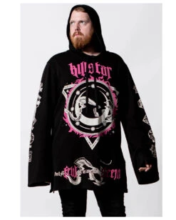 Meditate Longline Hoodie KILLSTAR 6 Meditate Longline Hoodie KILLSTAR -Halloween Kostüme Rabatte killstar meditate longline hoodie gothic fashion deko und wohnaccesosires online kaufen 51986 3