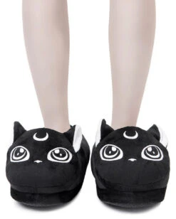 Meowgical Hauschuhe KILLSTAR 7 Meowgical Hauschuhe KILLSTAR -Halloween Kostüme Rabatte killstar meowgical hausschuhe killstar meowgical slippers gothic homeware 51375 02