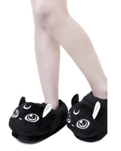 Meowgical Hauschuhe KILLSTAR 8 Meowgical Hauschuhe KILLSTAR -Halloween Kostüme Rabatte killstar meowgical hausschuhe killstar meowgical slippers gothic homeware 51375 03