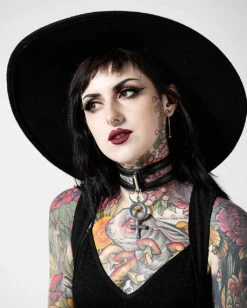 Mercury Choker Halskette KILLSTAR -Halloween Kostüme Rabatte killstar mercury choker halskette killstar halsschmuck merkur anhaenger gothic schmuck gotik geschenk 52484 2