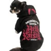 Mommy's Hellraiser Hund & Katze Hoodie KILLSTAR -Halloween Kostüme Rabatte killstar mommys little hellraise hunde und katzen hoodie tier puollover gothic fashion von killstar 52204