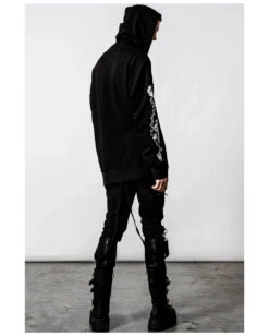 Morning Longline Unisex Hoodie KILLSTAR -Halloween Kostüme Rabatte killstar morning longline unisex hoodie gothic fashion von killstar gothic onlineshop 52186