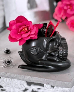 Mortal Coil Totenschädelschale KILLSTAR -Halloween Kostüme Rabatte killstar mortal coil schaedelschale mortal coil totenschaedelschale killstar mortal coil skull dish 52074 02