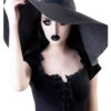Orbit Sonnenhut KILLSTAR -Halloween Kostüme Rabatte killstar orbit sonnenhut killstar orbit sun hat gothic accessoire gothic mode 51038 01