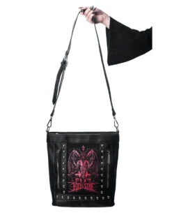 Rawk Me Handtasche KILLSTAR -Halloween Kostüme Rabatte killstar rawk me handtasche killstar rawk me handbag gothic handtasche gothic accessoire 50397 02