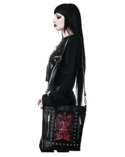 Rawk Me Handtasche KILLSTAR -Halloween Kostüme Rabatte killstar rawk me handtasche killstar rawk me handbag gothic handtasche gothic accessoire 50397 03