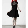 Rotten Luck Skater Kleid KILLSTAR -Halloween Kostüme Rabatte killstar rotten luck skater kleid killstar rotten luck skater dress gothic fashion gohtic kleider und roecke gotik mode 52290