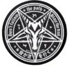 Runder Baphomet Trailblazer Teppich KILLSTAR -Halloween Kostüme Rabatte killstar runder trailblazer teppich gothic teppichvorleger killstar trailblazer round rug gothic wohnaccessoire 50930 01