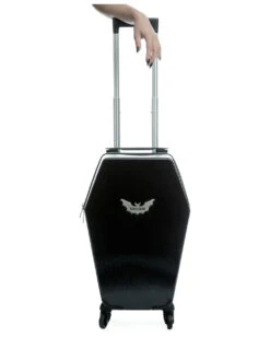 Sarg Reisekoffer KILLSTAR -Halloween Kostüme Rabatte killstar sarg reisekoffer casket carry case gothic und halloween koffer 52121 4