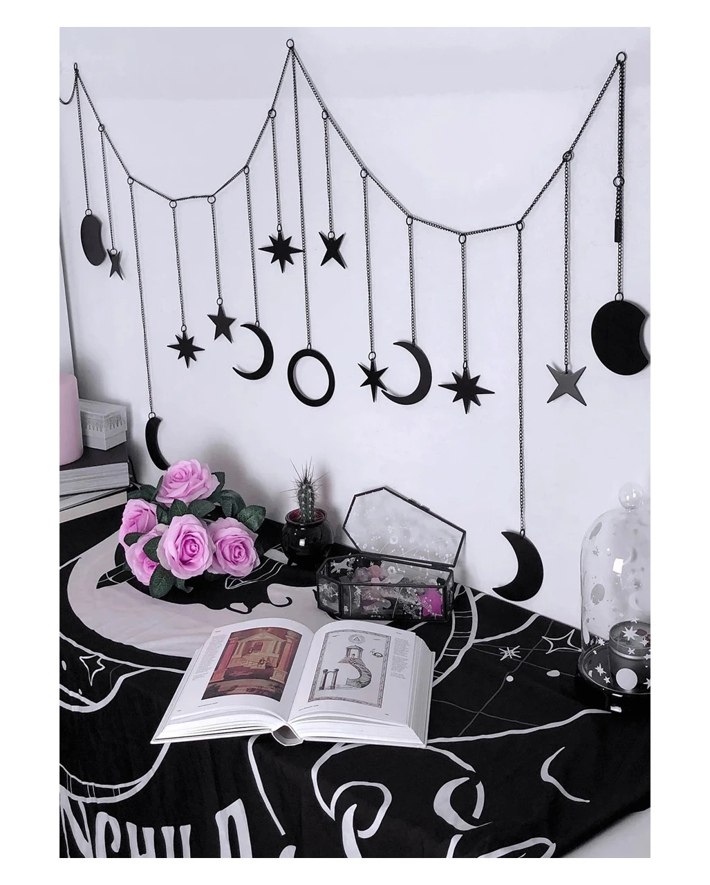 Schwarze Astral Wanddekoration KILLSTAR 4 Schwarze Astral Wanddekoration KILLSTAR – Bild 2