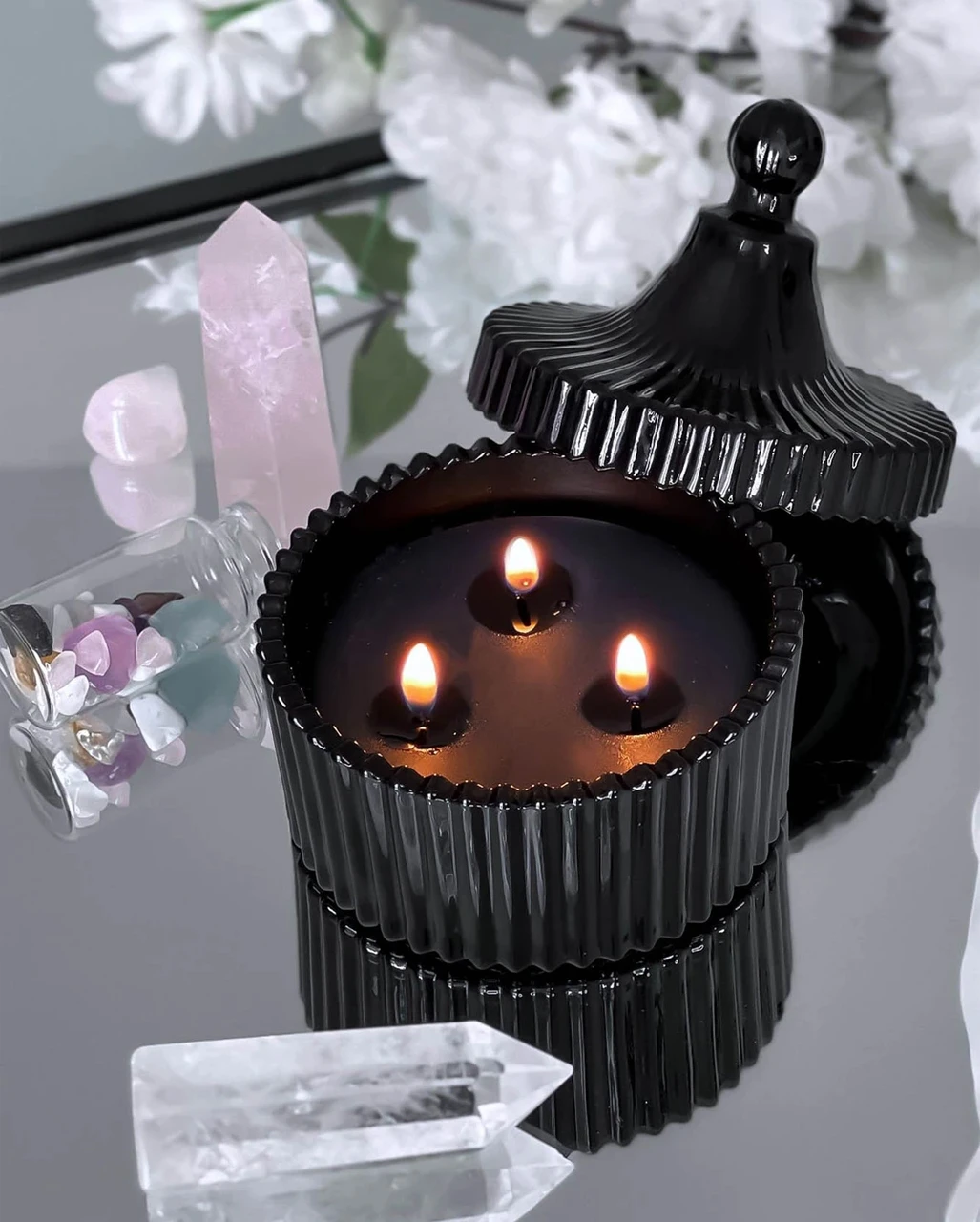 Sixth Sense Boudoir Kerze Im Glas KILLSTAR 4 Sixth Sense Boudoir Kerze Im Glas KILLSTAR – Bild 2