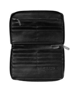 Spellcaster Geldbörse KILLSTAR -Halloween Kostüme Rabatte killstar spellcaster geldboerse mit pentagram applikation gothic geldbeutel gothic accessoires killstar accessoire gothic portmonnaie 52806 3