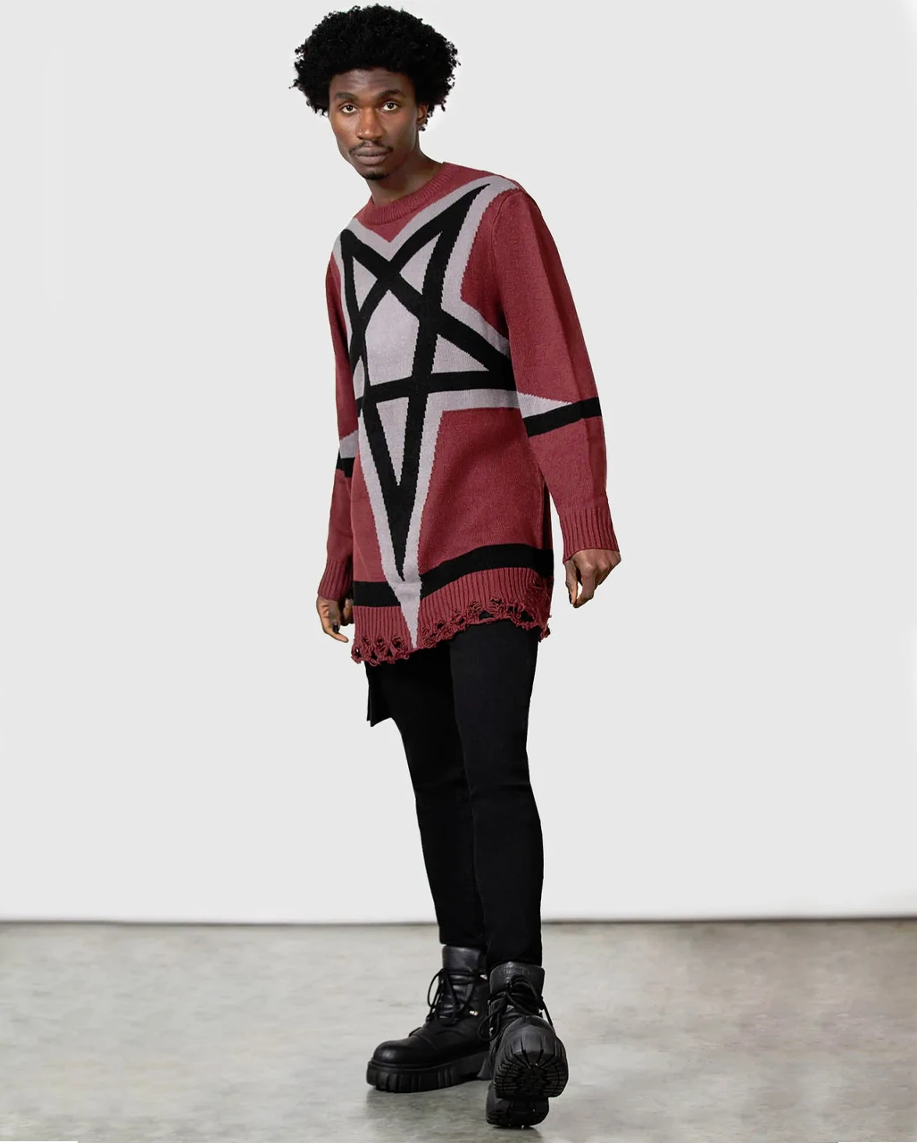 Star Crux Strick Pullover KILLSTAR 3 Star Crux Strick Pullover KILLSTAR