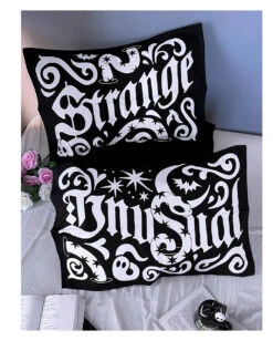 Strange Kissenbezüge 2 St. KILLSTAR -Halloween Kostüme Rabatte killstar strange kissenbezuege strange pillowcases gothic homeware halloween homeware 52178 03