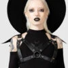 Totally Bats Harness KILLSTAR -Halloween Kostüme Rabatte killstar totally bats harness kunstleder harness pu harness killstar accessoire gothic accesoires und geschenkartikel 53960 1
