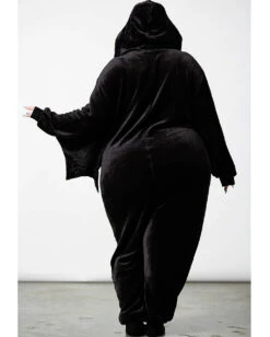 Unicorn Onesie Mit Kapuze KILLSTAR -Halloween Kostüme Rabatte killstar unicorn onesie mit kapuze killstar einhorn jumpsuit gothic unicorn overall gothic mode homeware 52485 7