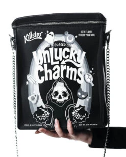 Unlucky Rucksack Tasche KILLSTAR -Halloween Kostüme Rabatte killstar unlucky rucksack handtasche gothic backpack and handbag gothic fashion und accessoires online kaufen 51236 6
