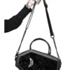 Vampir's Kiss Sarg Handtasche KILLSTAR -Halloween Kostüme Rabatte killstar vampirs kiss sarg handtasche killstar vampirs kiss handbag gothic handtasche 51230 01