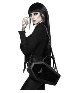 Vampir's Kiss Sarg Handtasche KILLSTAR -Halloween Kostüme Rabatte killstar vampirs kiss sarg handtasche killstar vampirs kiss handbag gothic handtasche 51230 03
