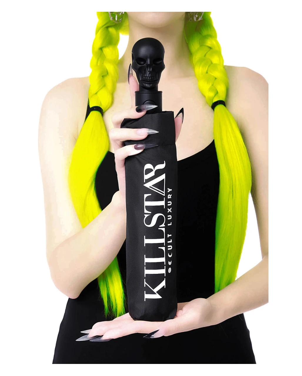 Vampyr Regenschirm Mit Totenschädel KILLSTAR 6 Vampyr Regenschirm Mit Totenschädel KILLSTAR – Bild 4