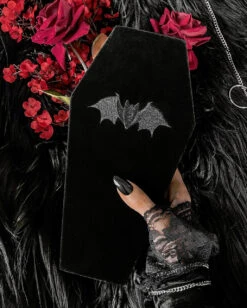 Velvet Casket Schmuck Box KILLSTAR -Halloween Kostüme Rabatte killstar velvet casket jewellery box killstar schmuckdose killstar accessoire gothic schmuckaufbewahrung gothic accessoires 54488