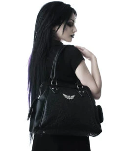 Webutant Spinnweben Handtasche KILLSTAR -Halloween Kostüme Rabatte killstar webutant spinnweben handtasche gothic handtaschen und accessoires im gothic shop 51979 4