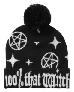 Witch Beanie Mit Pentagramm Killstar