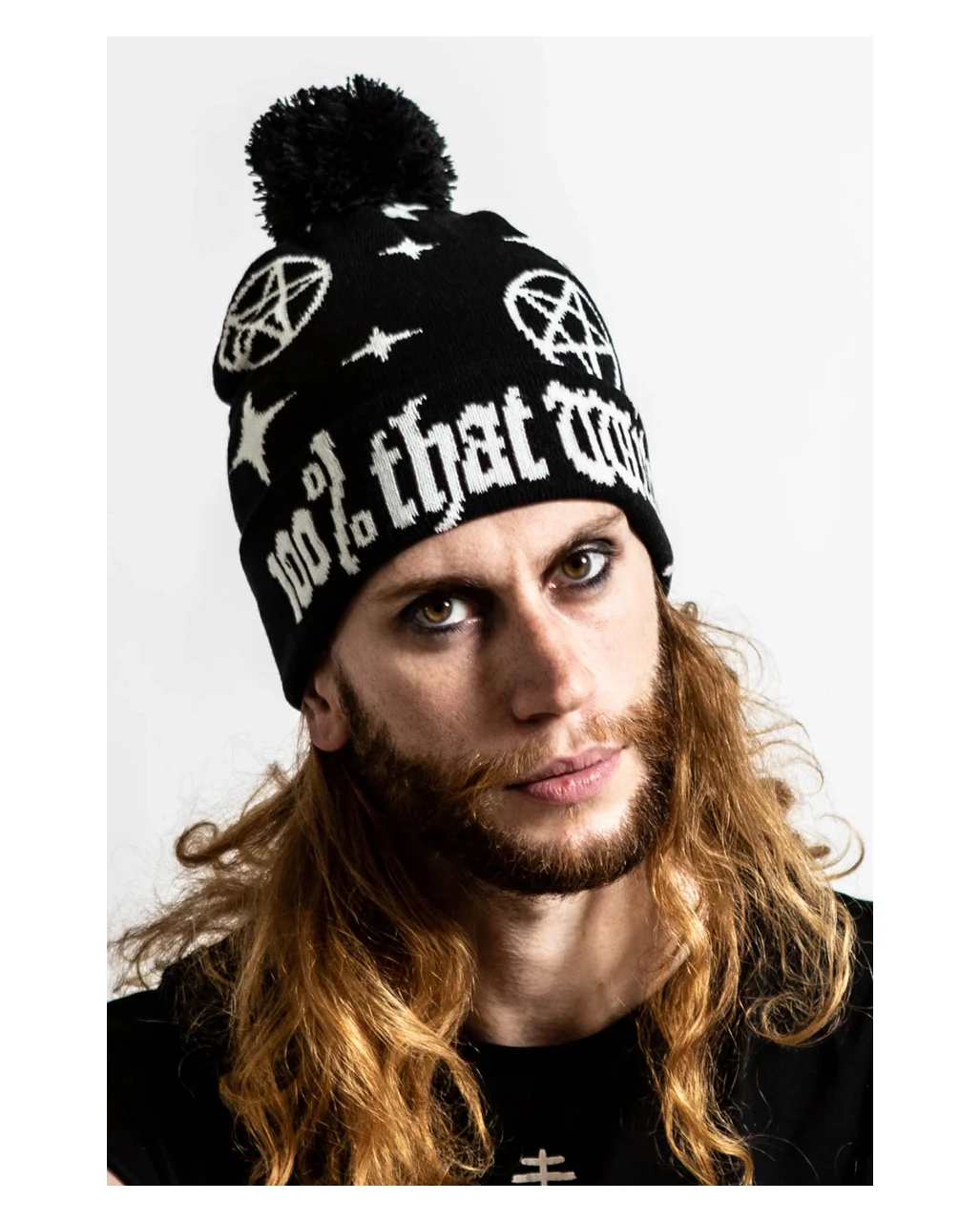 Witch Beanie Mit Pentagramm Killstar 5 Witch Beanie Mit Pentagramm Killstar – Bild 3