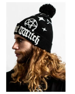 Witch Beanie Mit Pentagramm Killstar 10 Witch Beanie Mit Pentagramm Killstar -Halloween Kostüme Rabatte killstar witch beanie mit pentagramm killstar witch beanie with pentagram killstar gothic fashion 52110 04